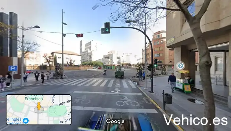 Zona de aparcamiento reservada para motos