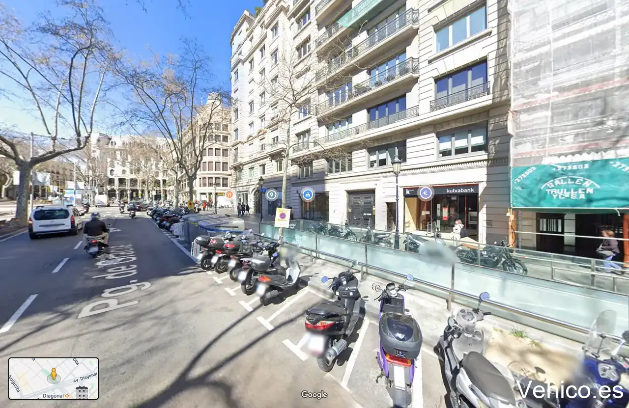 Parking Saba Bamsa Passeig de Gràcia Jardins S. Espriu