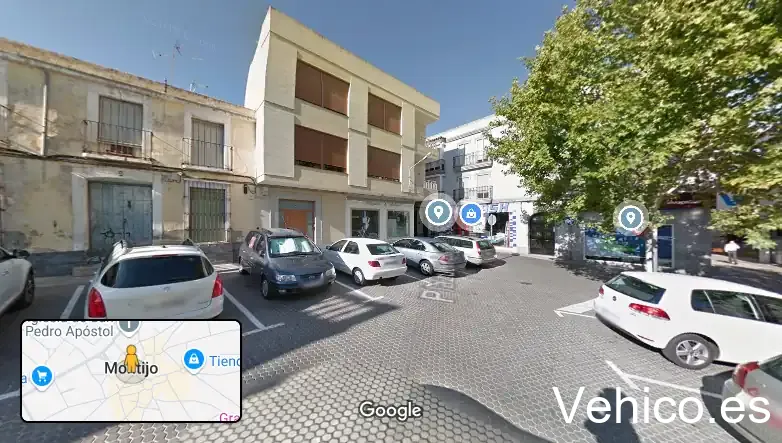 Zona de aparcamiento reservada para motos