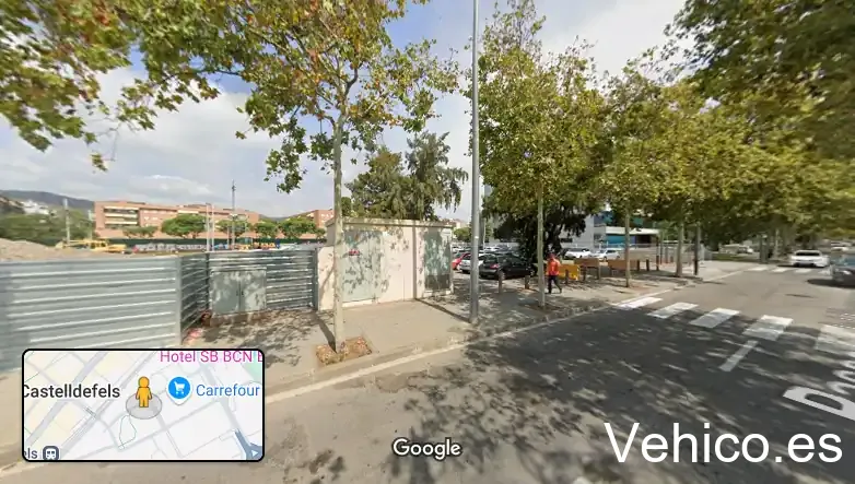 Aparcament lliure Castelldefels