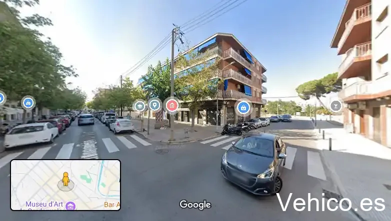 [P] Zona d'aparcament reservada per a motos