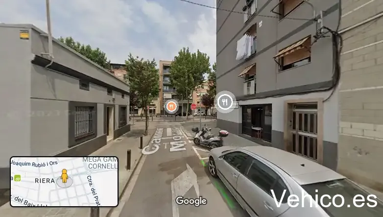 Aparcament públic del carrer Francesc Moragas
