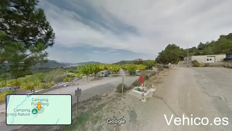 Parking del camping