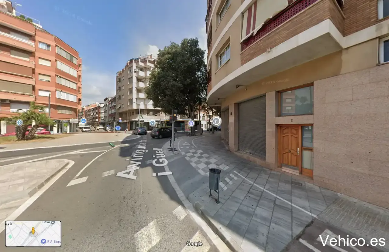 Zona de aparcamiento reservada para motos