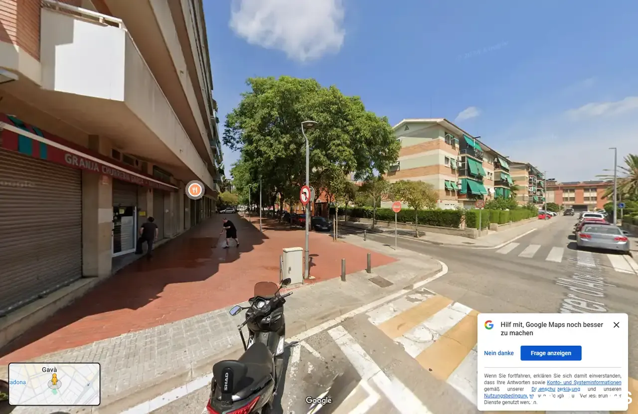 Zona de aparcamiento reservada para motos