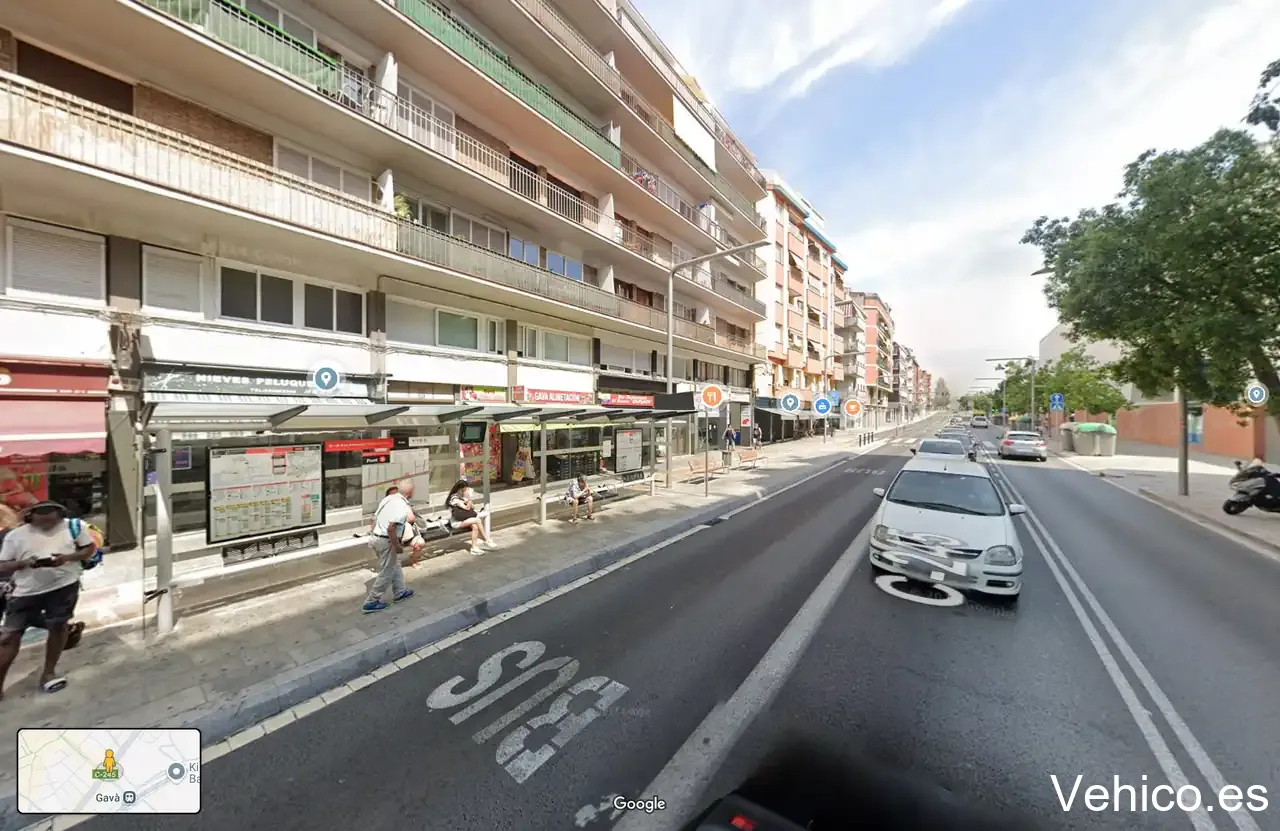 [P] Zona d'aparcament reservada per a motos