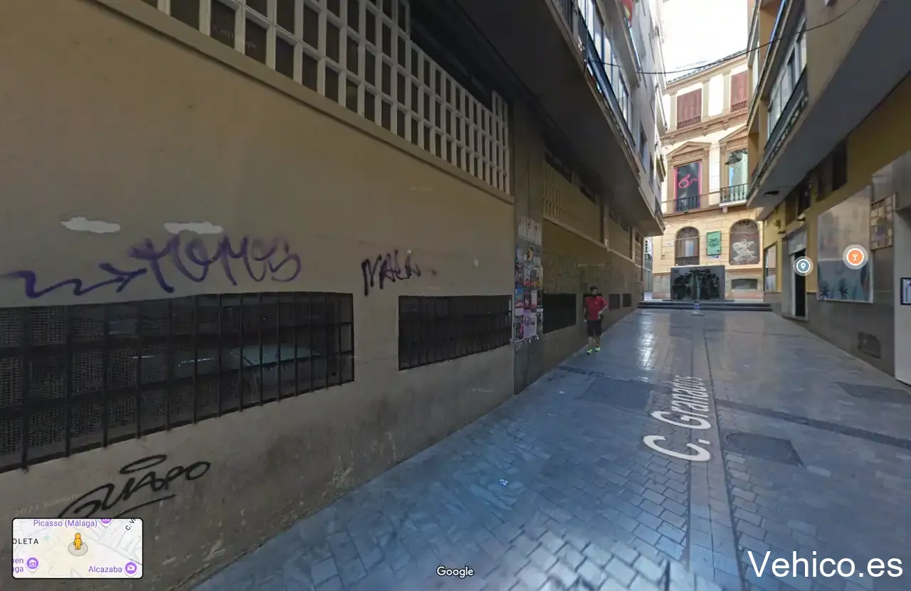 Parking Granados en el centro de Málaga