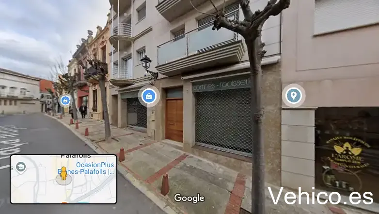Zona de aparcamiento reservada para motos