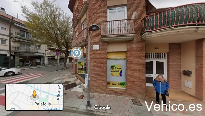 Zona de aparcamiento reservada para motos