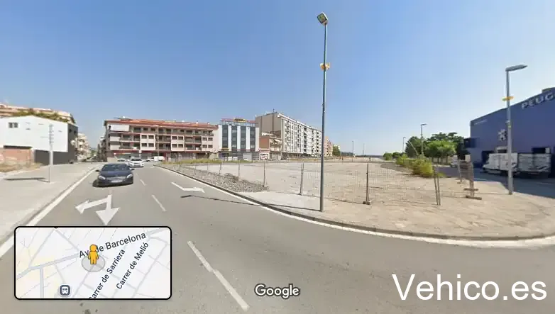 Aparcament avd. de Barcelona carrer del Comerç