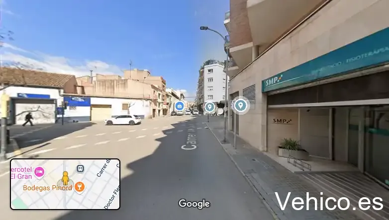 Zona d'aparcament reservada per a motos