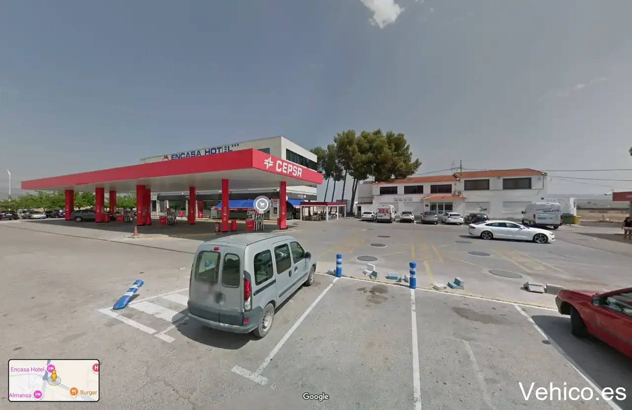 Aparcamiento Gasolinera
