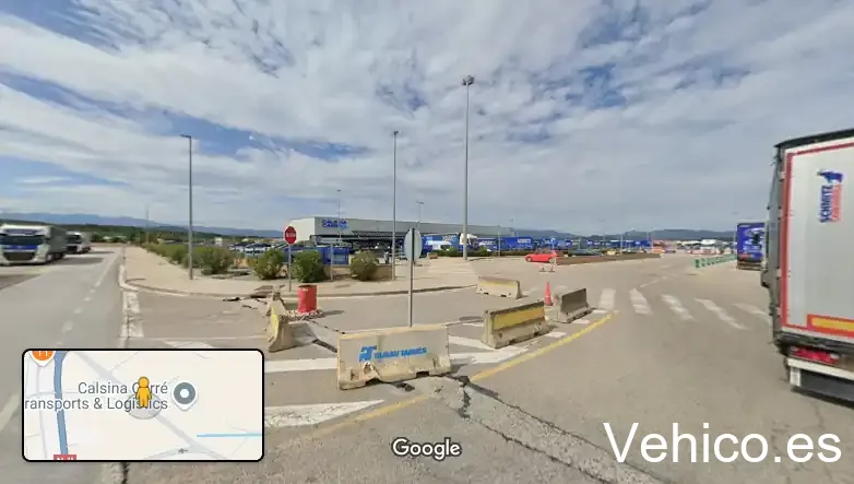 Trucks parking