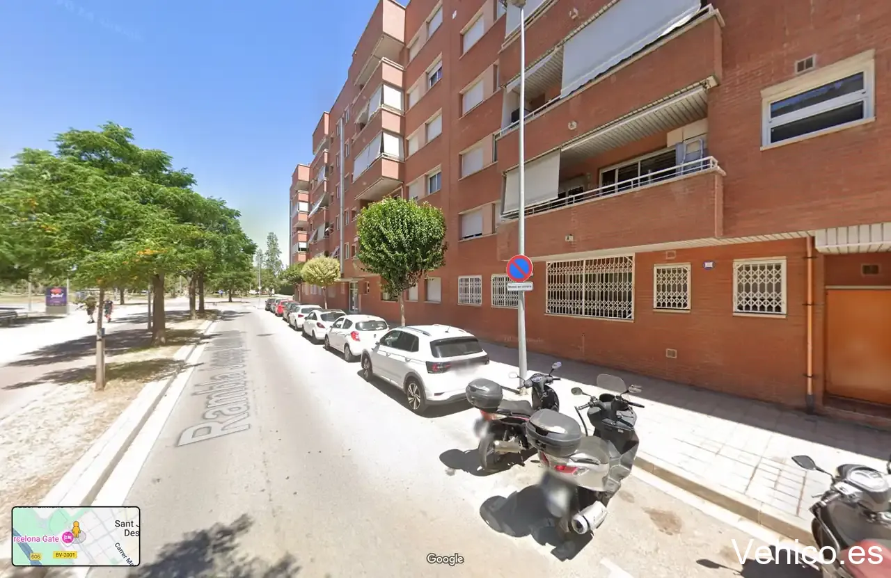 Zona de aparcamiento reservada para motos