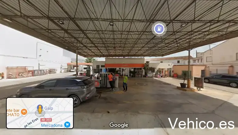 Galp petrol station Caudete