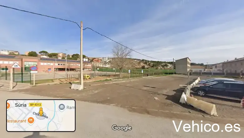 Aparcament carretera de la Mina