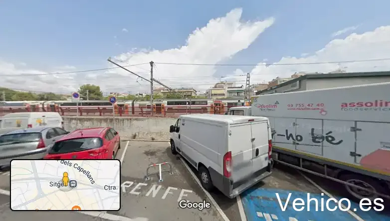Sitges Bahnhof