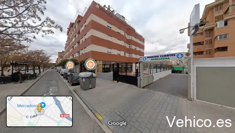 Parking Clientes Mercadona