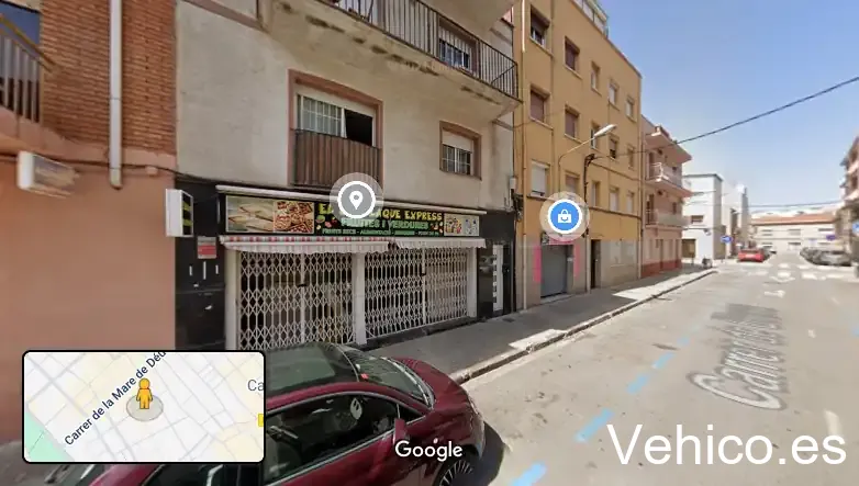 Zona de aparcamiento reservada para motos