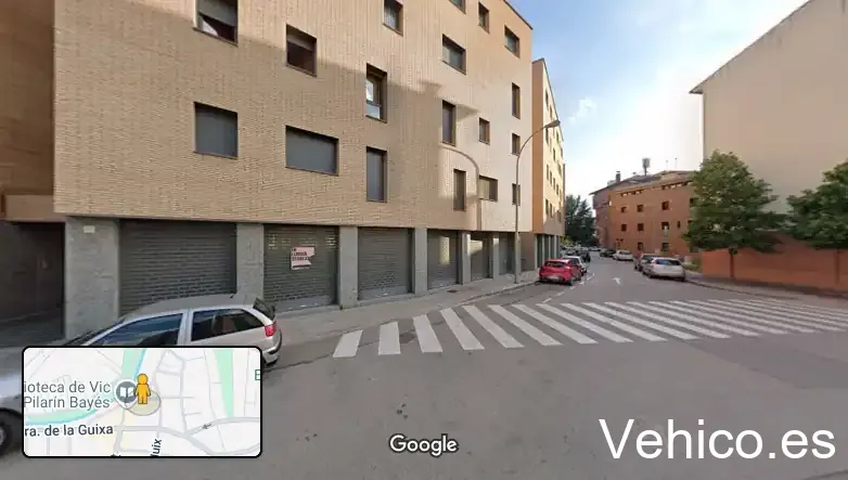 Zona de aparcamiento reservada para motos
