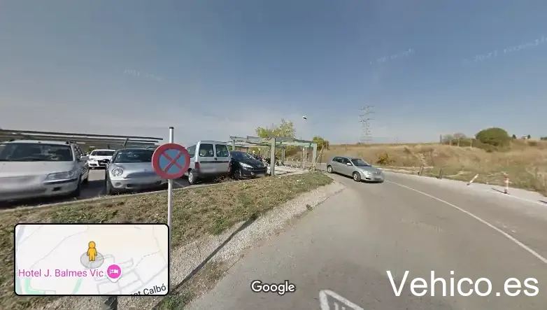 Aparcament del personal de l'hospital
