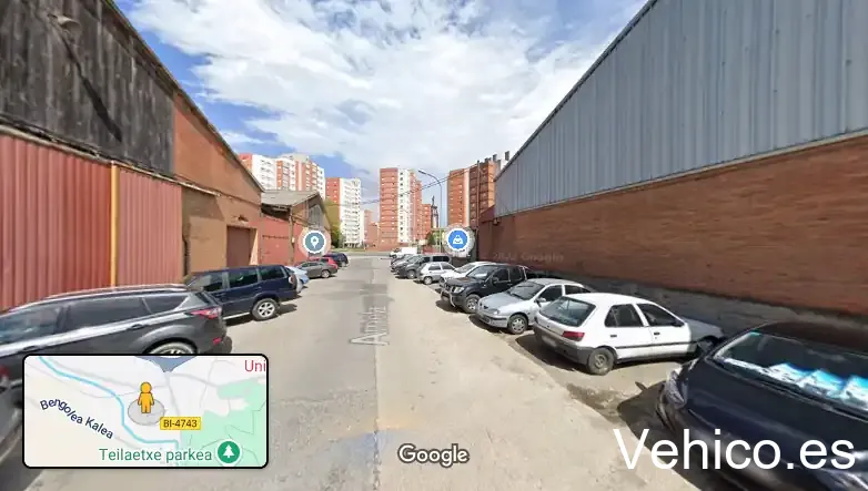 Aparcamiento gratis cerca hospital Cruces