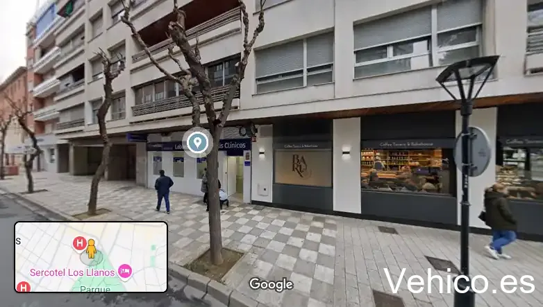 Zona de aparcamiento reservada para motos