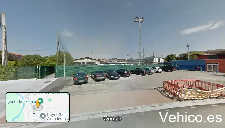 Parking del campo de fútbol C.D. Mungia