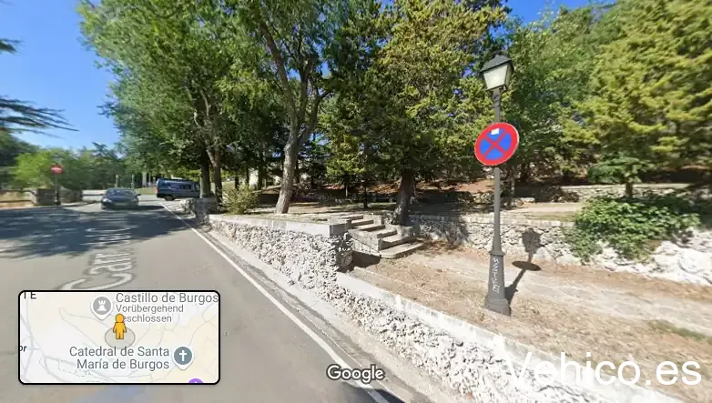 Aparcamiento Gratuito Sur Castillo Burgos