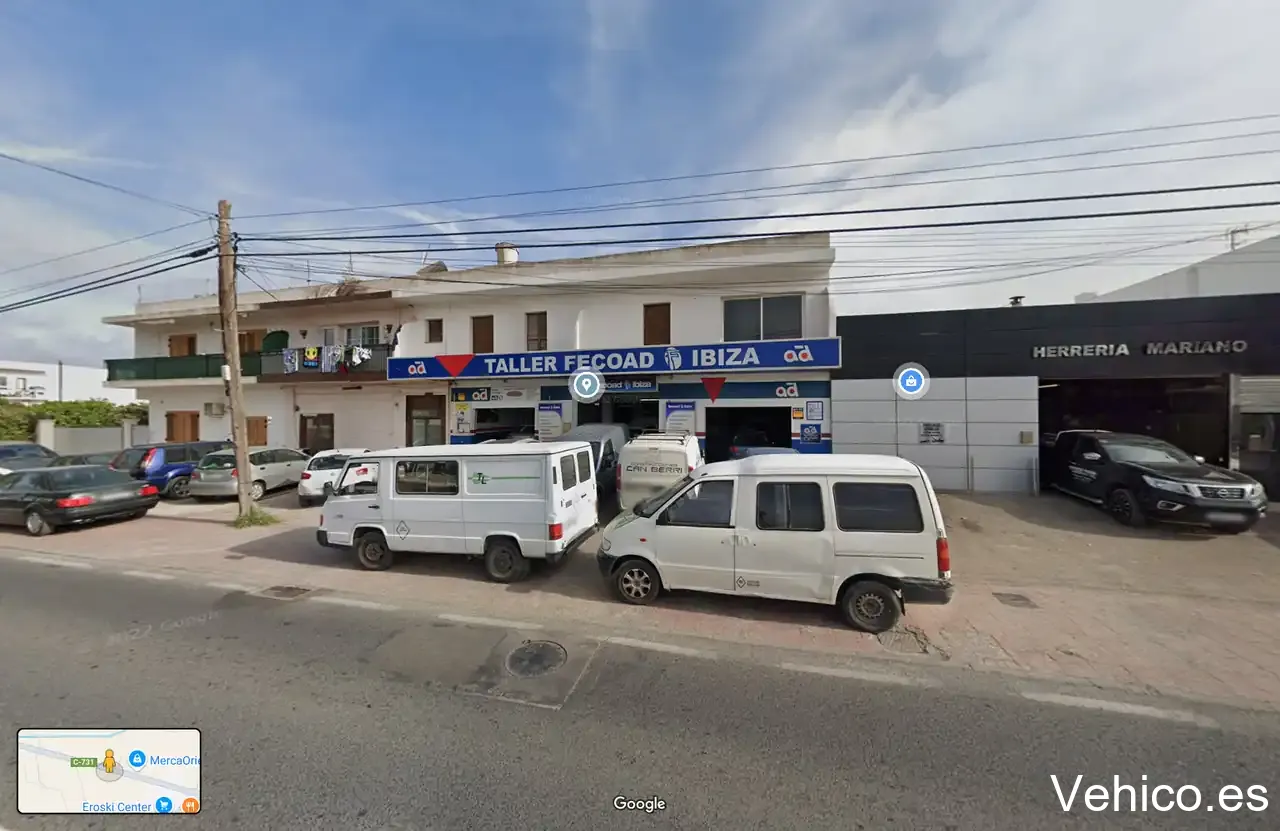 Ađ Taller Fecoad Ibiza. Carretera ibiza san Antonio km 14.