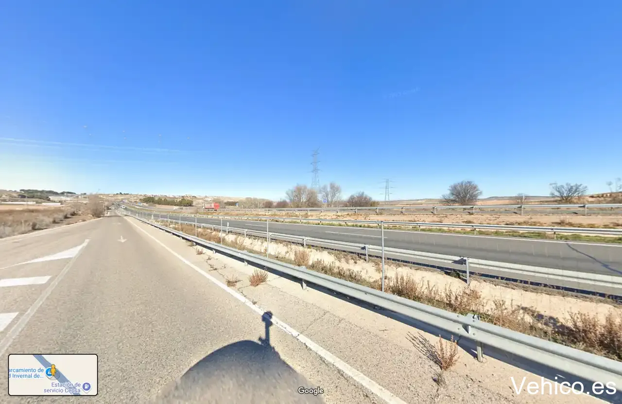 Aparcamiento de Viabilidad Invernal de Belinchón