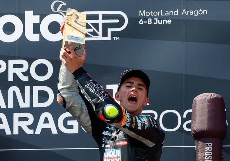 David Muñoz brilla en Motorland: ¡Su primera victoria mundial!