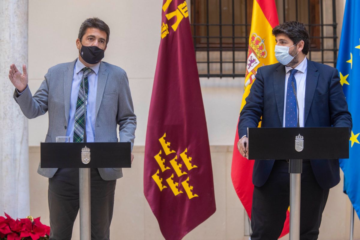 Alianza Levantina: Mazón y Murcia contra la Pancatalana