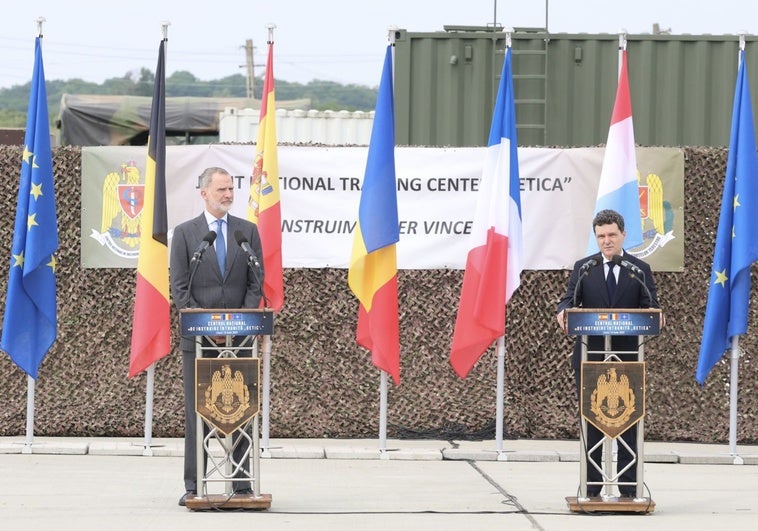 El Rey impulsa la seguridad de tropas españolas en Rumanía