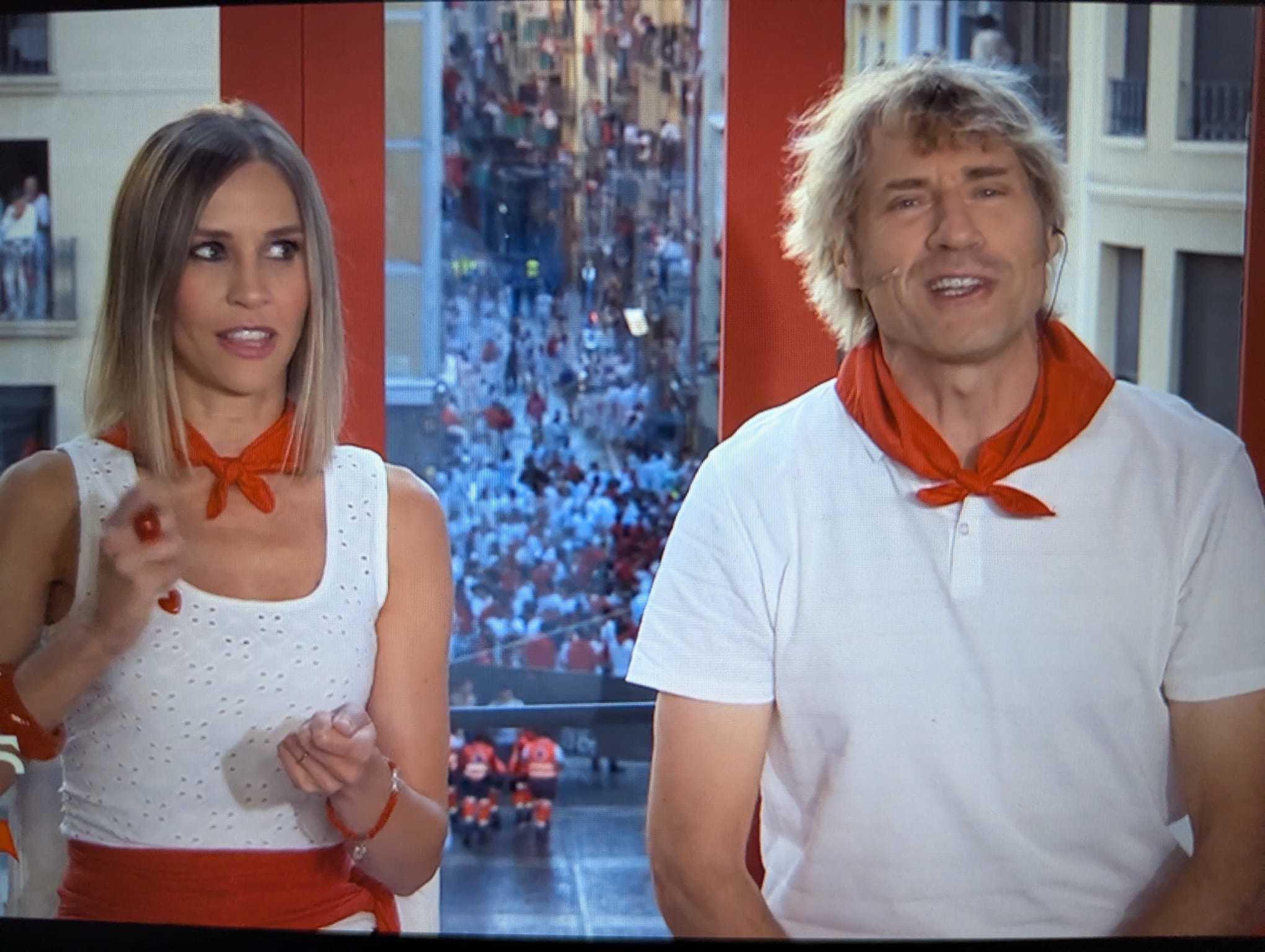 Escándalo en Sanfermines: TVE rectifica error en vivo