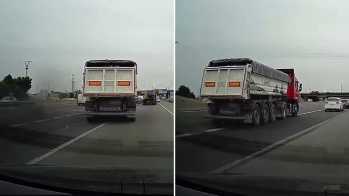 Camionero infringe normas en autovía: ¡Indignación total!