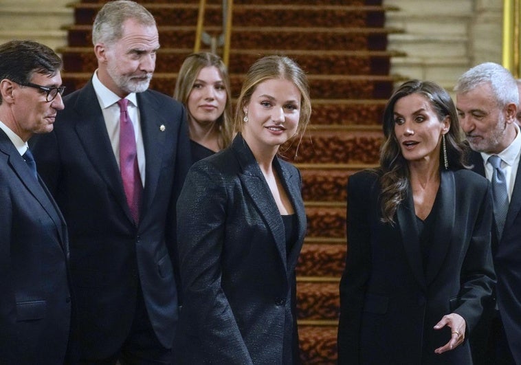 Leonor ensalza el esfuerzo juvenil en los Premios Princesa de Girona