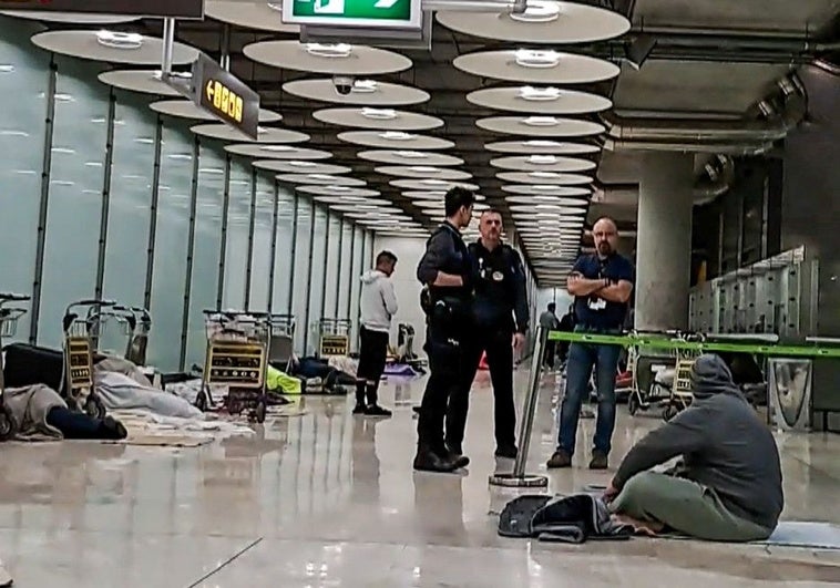 Caos en Barajas: Cierre de AENA sin censo de indigentes