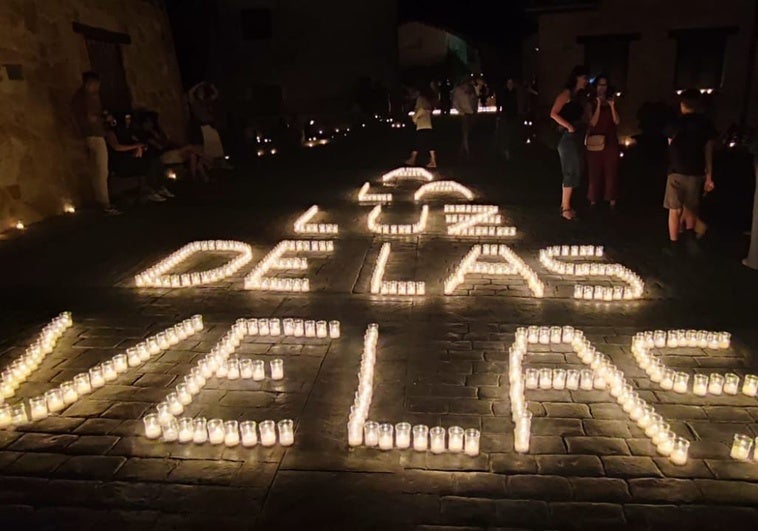 Descubre la noche mágica a la luz de velas en Arbancón